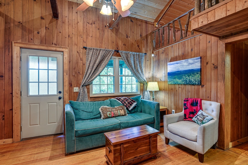 Historic Sapphire Cabin w/ Porch, Updated Interior view 4