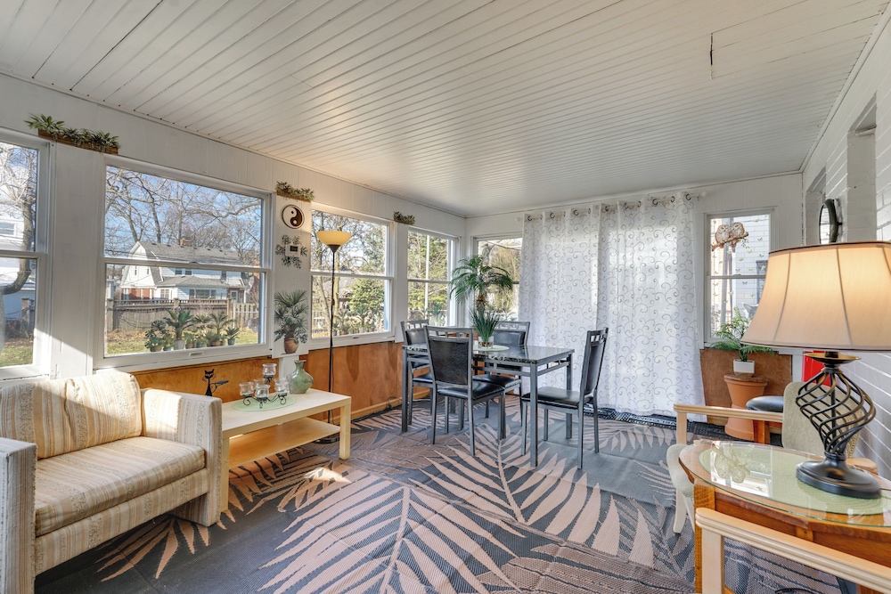 Walk to Detroit Zoo: Home w/ Sunroom & Patio!