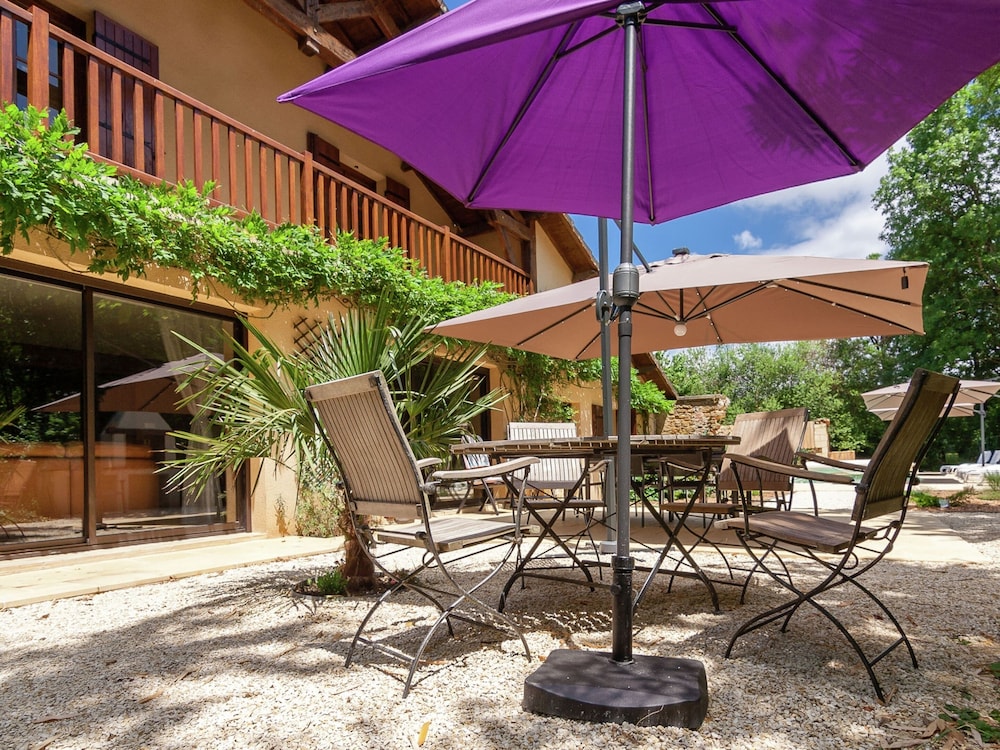 Spacious Farmhouse With Private Heated Pool in a Rustic Garden