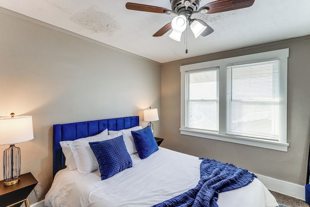 3 Mi to Dtwn: Omaha Escape w/ Game Room & Patio!