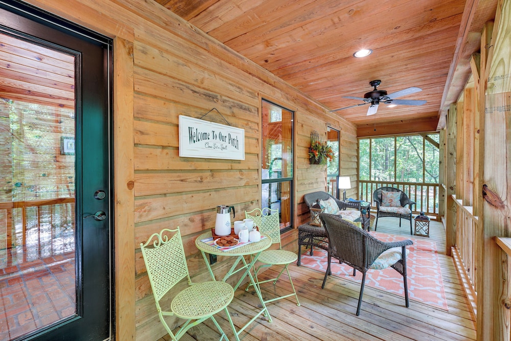 Riverfront Cabin w/ Outdoor Oasis in Seminary! - Property Image 15