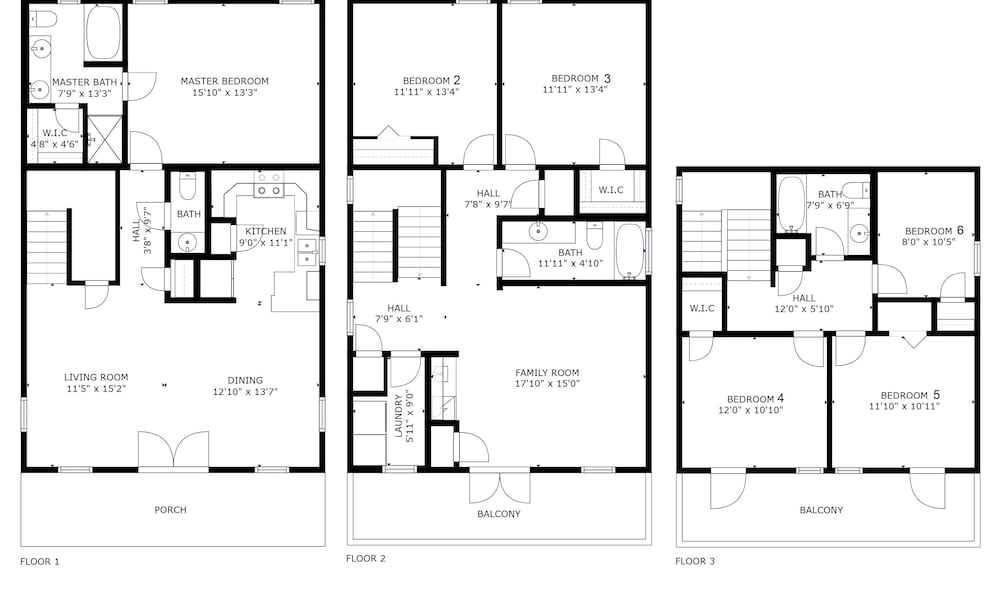 Coral By Avantstay Gorgeous Three Story Home w Two Balconies