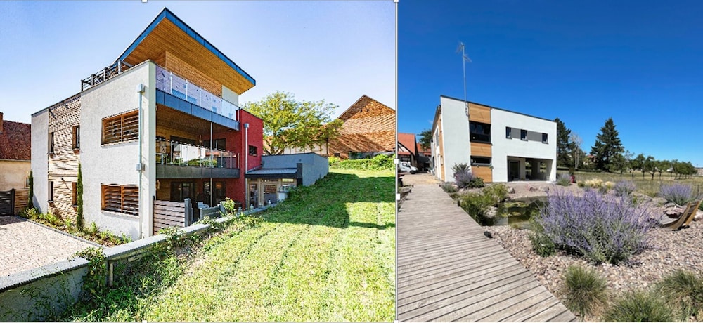 La Maison Devant La Prairie