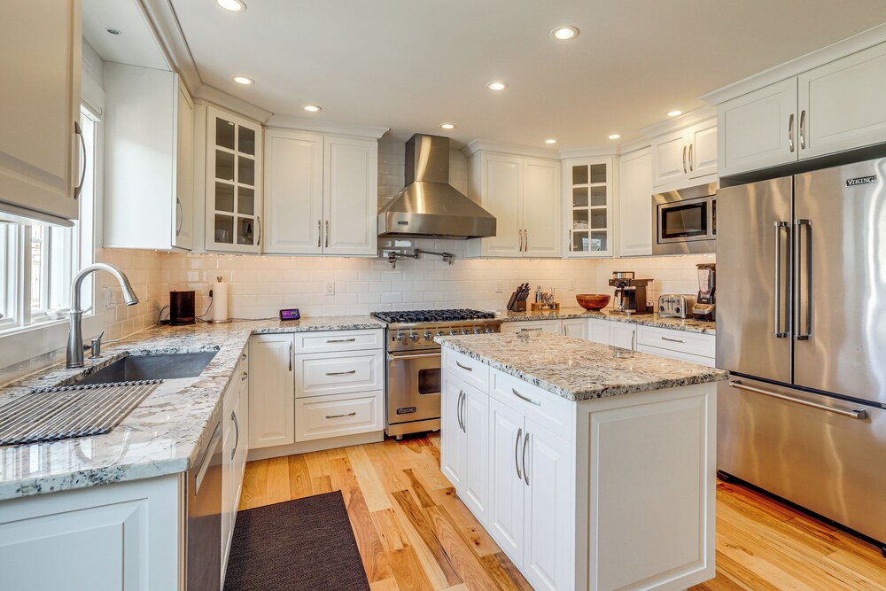 Walk to Beach! Point Pleasant Home w/ Heated Pool