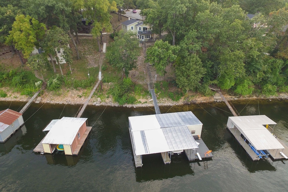 Dock + Views: Scenic Group Retreat on Grand Lake!