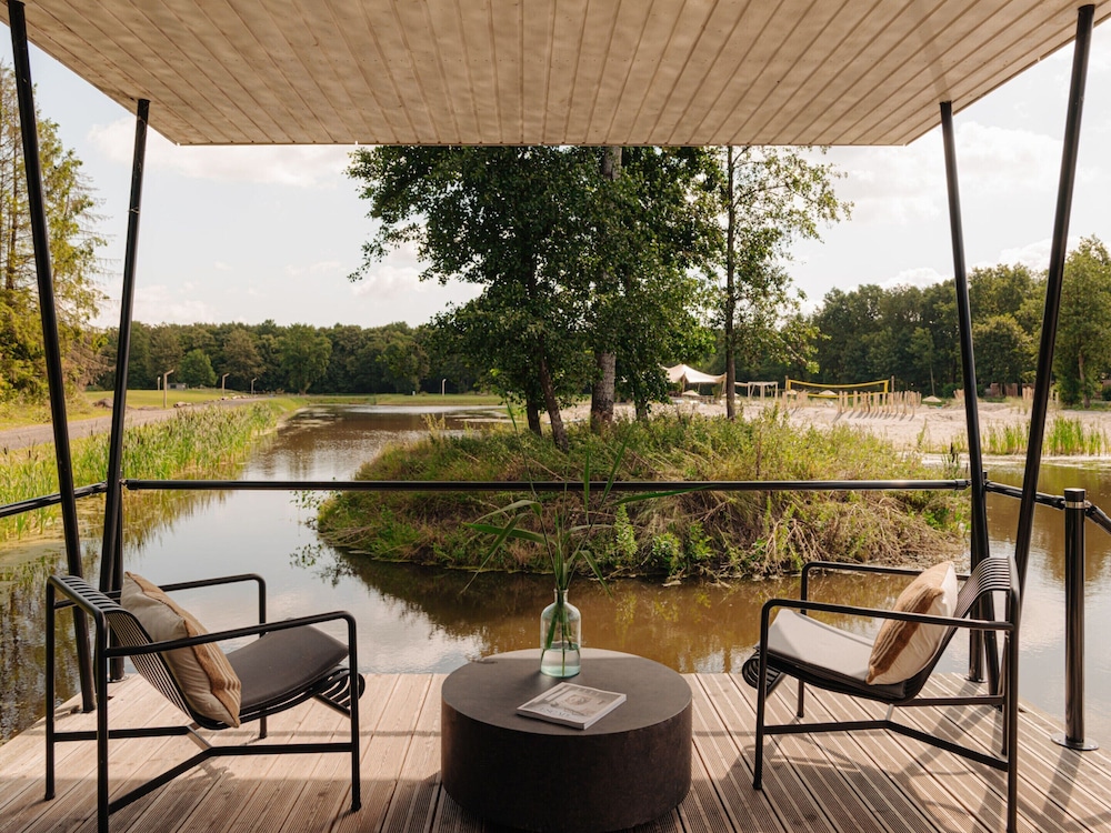 Wellness Lodge With Sauna on a Holiday Park