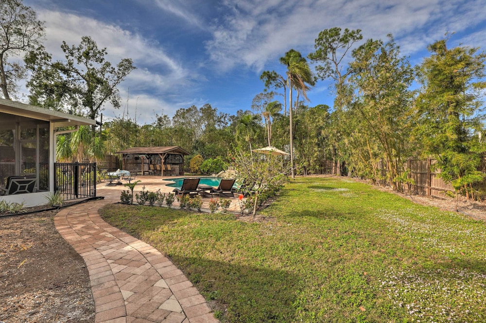 Sarasota Getaway w/ Private Pool & Backyard Oasis!