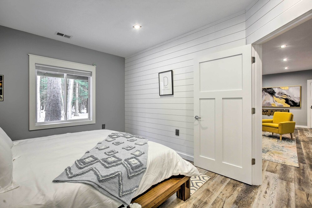 Modern-chic Interlochen Home w/ Deck & Game Room! view 4
