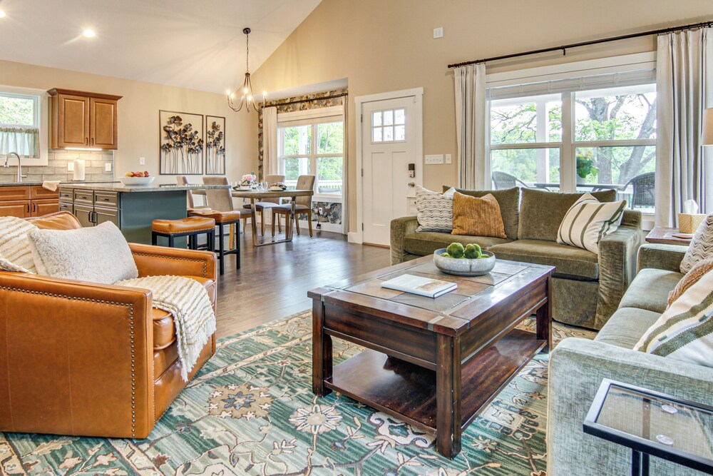 Walk to Dtwn Waynesville: Home w/ Deck!
