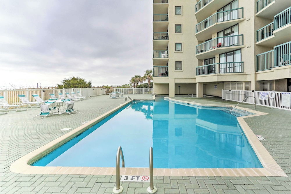 Pool & Hot Tub Access at Oceanfront Resort Condo!