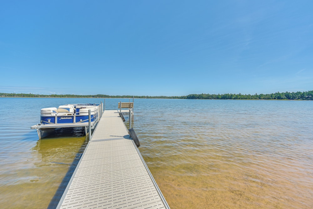 Waterfront Escape on Big Sand Lake w/ Private Dock