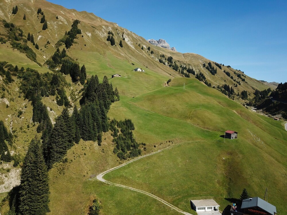 Apartment in Schrocken Near ski Area