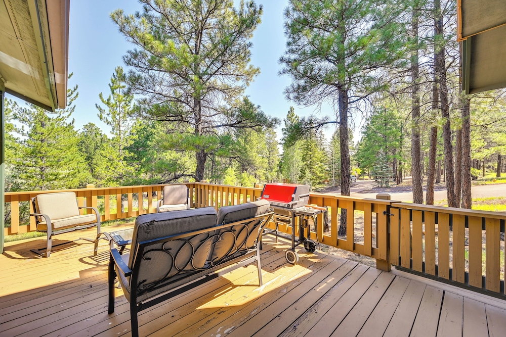 Forested Home in Flagstaff w/ Large Deck & Grill!