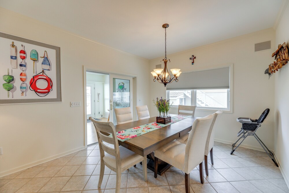 Waterfront Gem w/ Dock: 3 Mi to Fenwick Island Fun