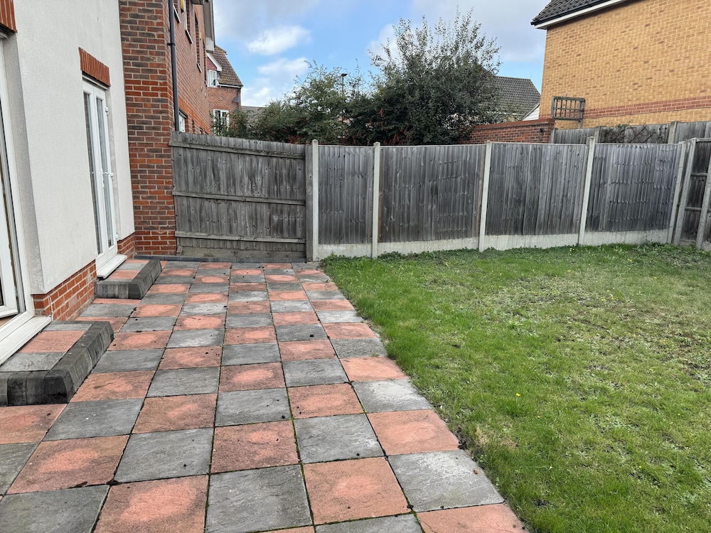 outdoor bbq area