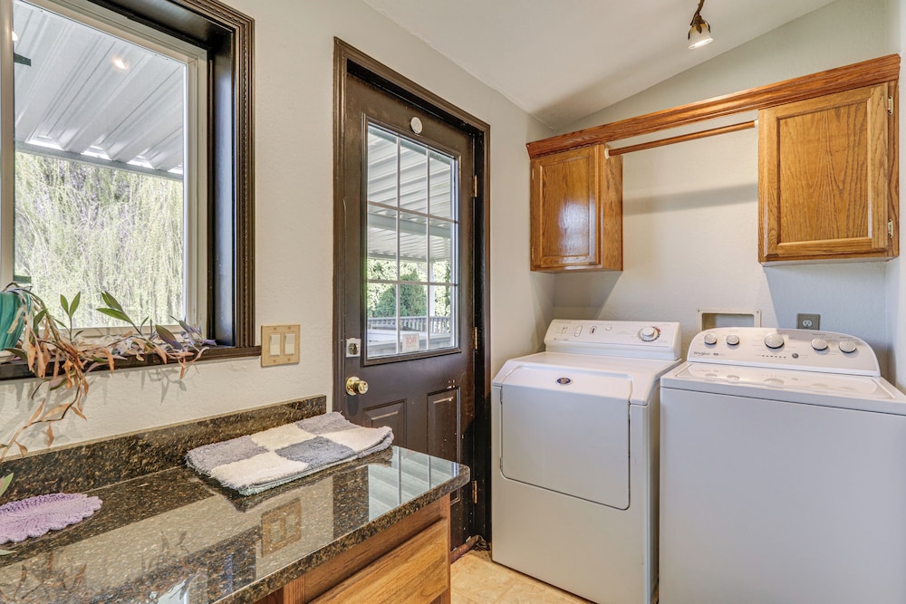 Fish, Swim & Hike: Waterfront Home in Longview!