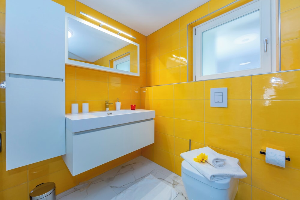 Red And Yellow Apartments