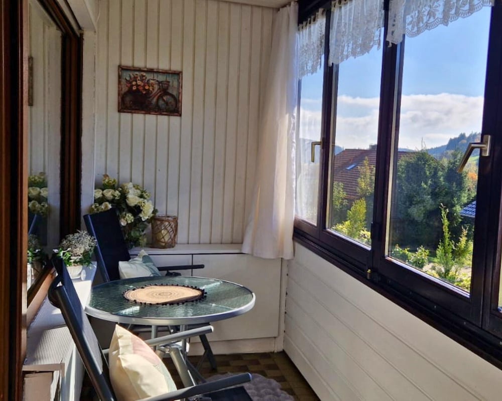 House Sunshine on the ski Slope