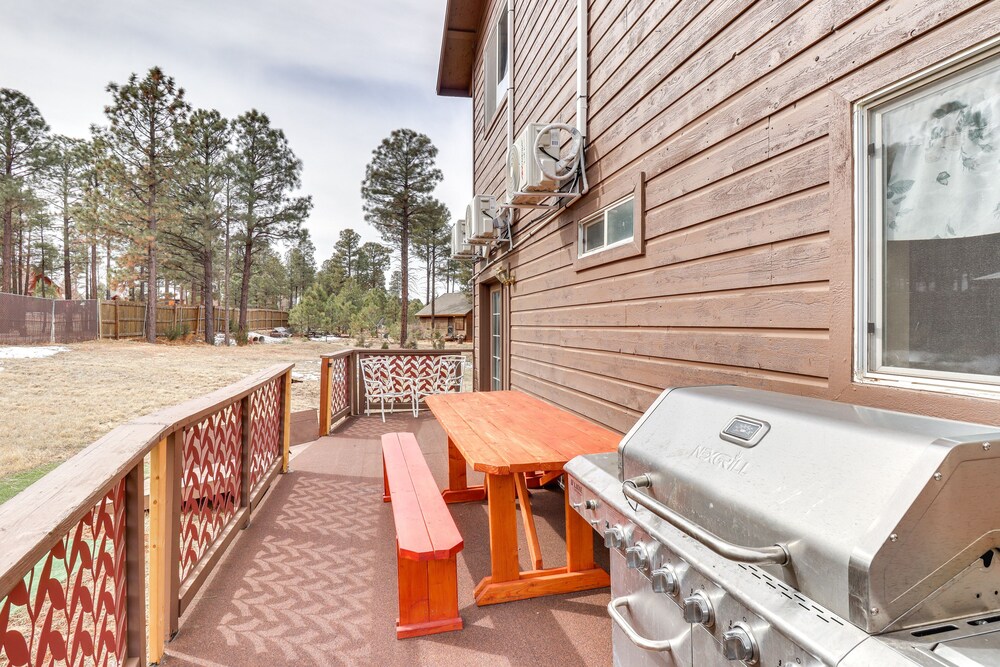 Deck + Grill: Serene Nature Escape in Overgaard
