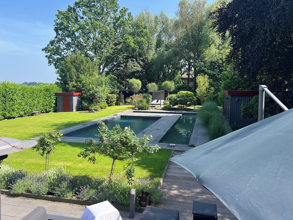 Manor house with pool