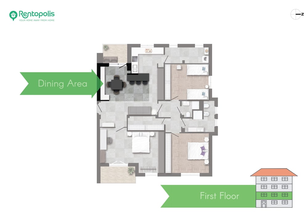 Lotto - Super Modern Penthouse in Fiera Milano City Area