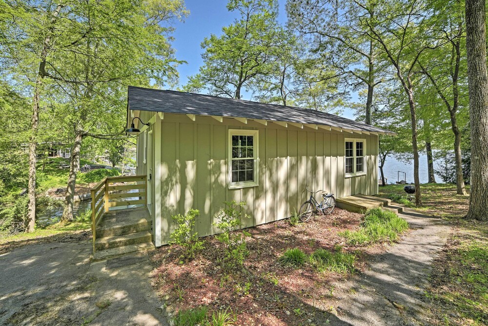 Harrison Lakefront Cottage w/ Private Dock! view 5
