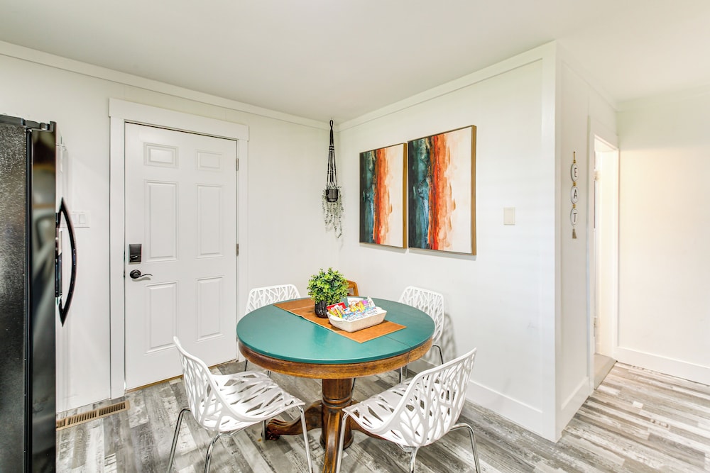Walk to Casino: Home w/ Deck in Hot Springs!