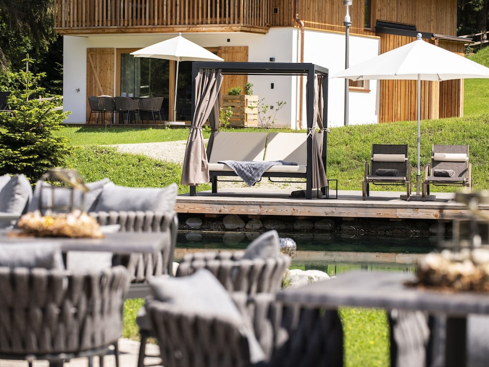 Chalet in Wolting With Natural Swimming Pond