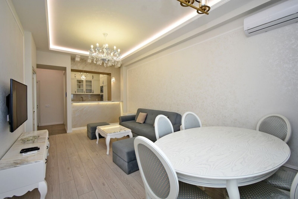 Luxury white apartment