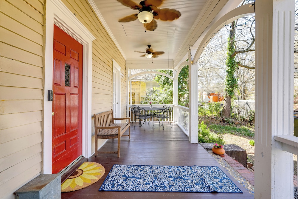 Steps to Shops & Eats: Decatur Home w/ Large Yard
