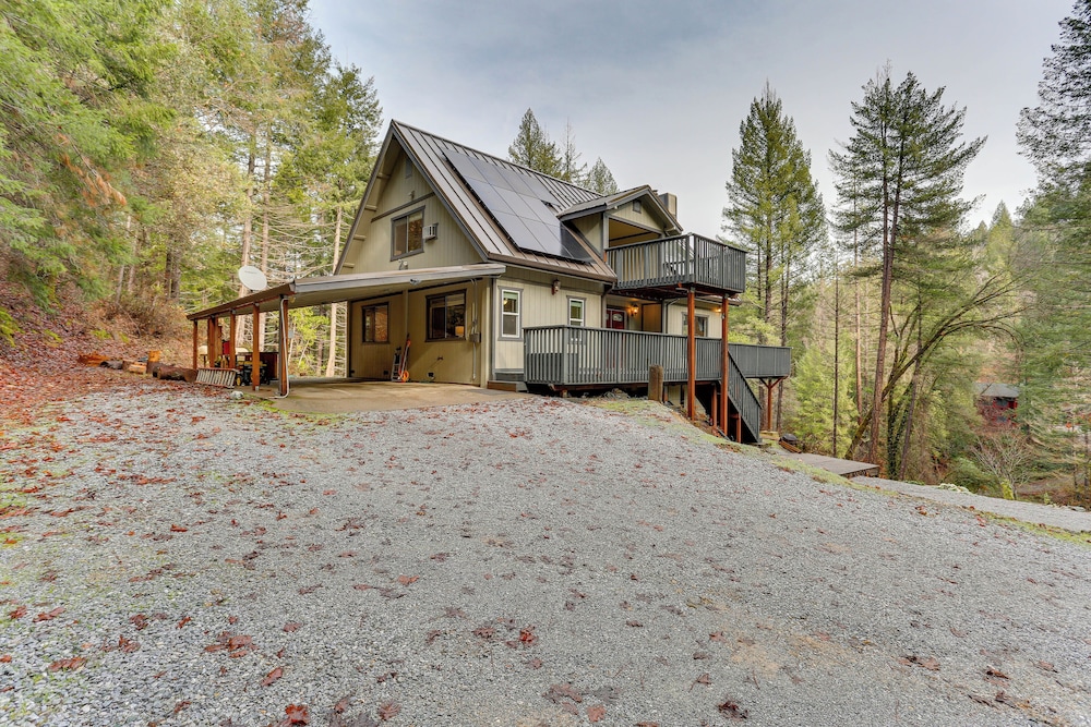 Private Cabin w/ Forest Views & Grill in Lakehead!