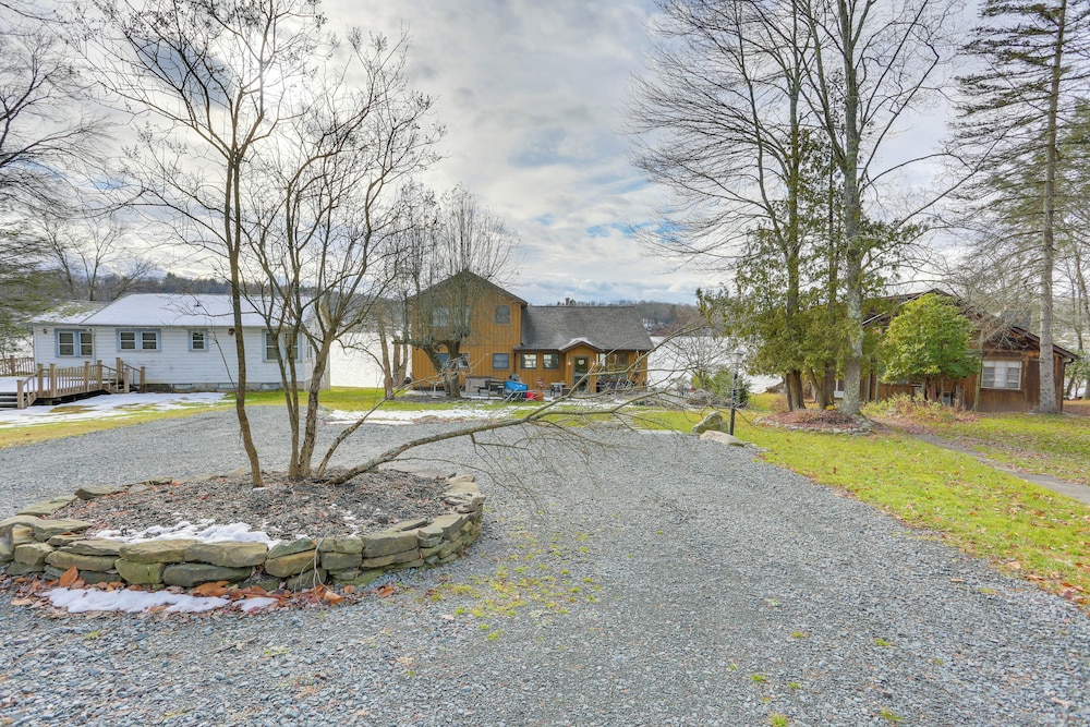 Swim, Hike & Ski: Waterfront Home in White Lake!
