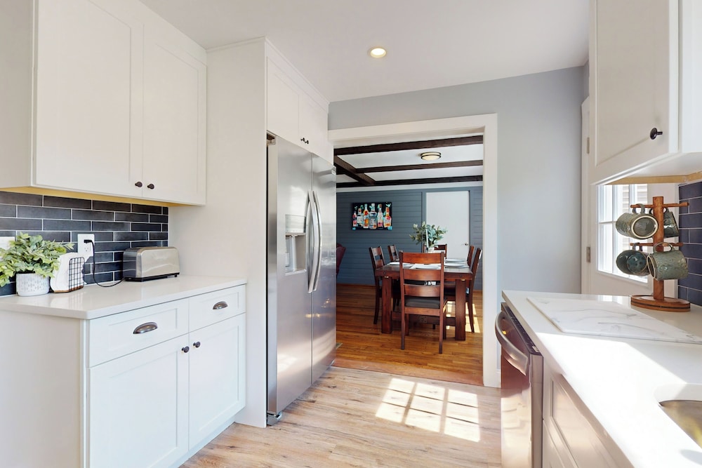 3BR House w/ A/C & Patio, Near Stadium & Shops