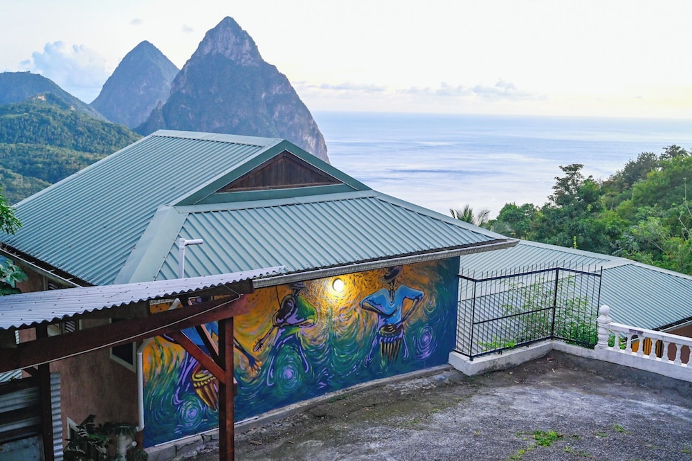 Piton Villa Deck