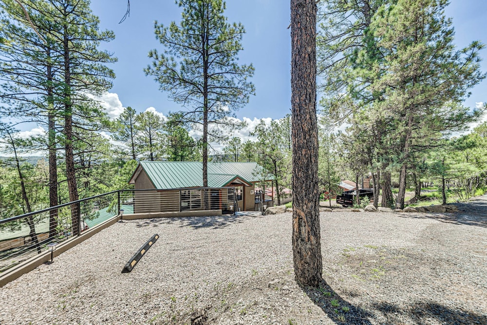 Walkable Location & Scenic Views: Ruidoso Cabin!