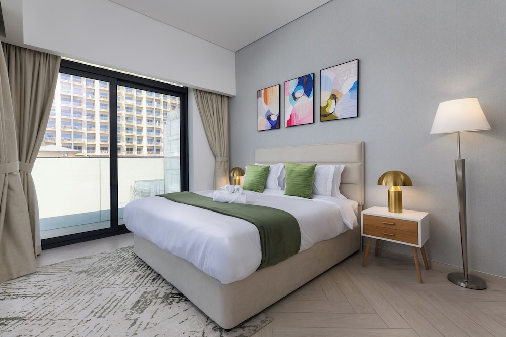 Waves - Tranquil Living 2BR Apt in JVC with City Views