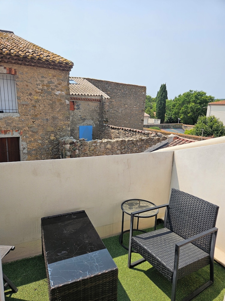 Chambre 2 lit simple avec balcon
