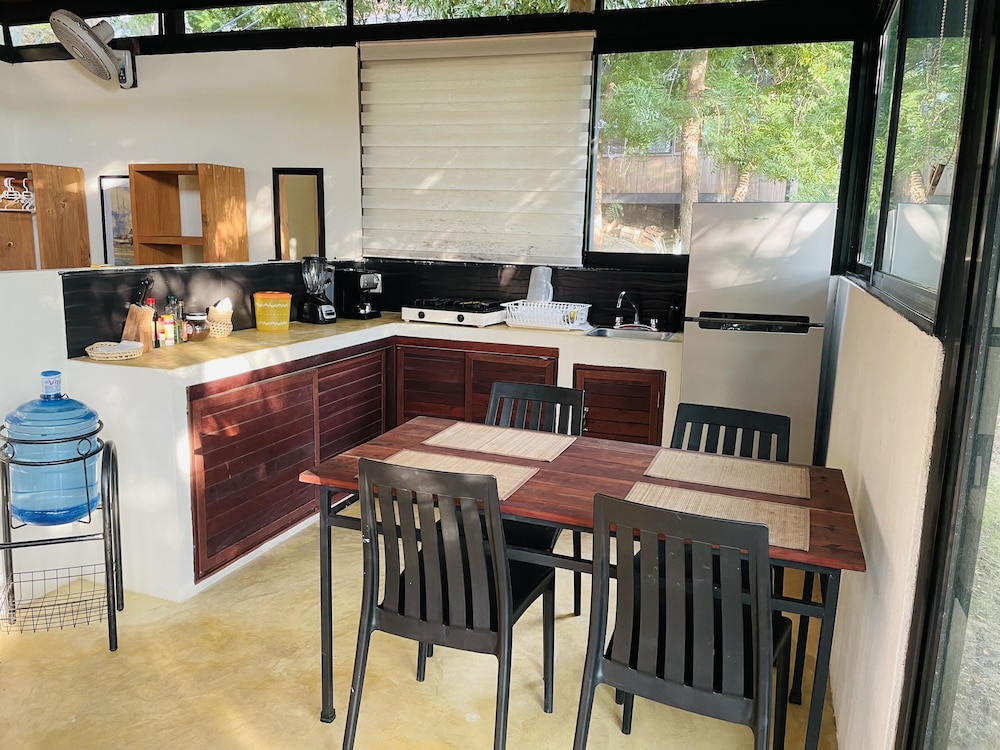 Loft, Queen and Single Bed, Kitchen-dining Room-outside Terrace view 5