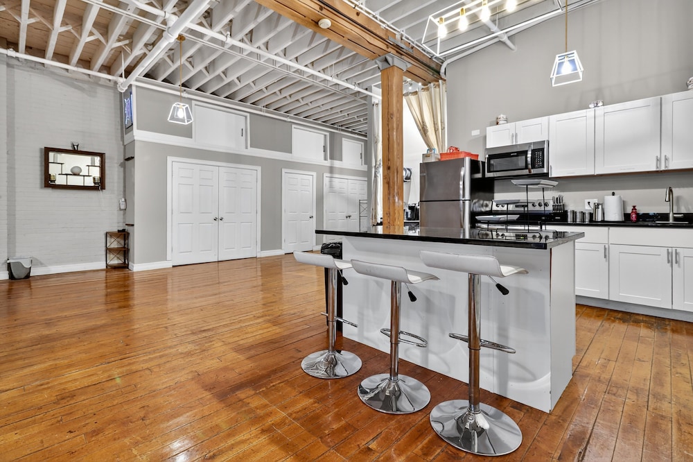 Huge 'man Cave' 2 Mins From Downtown Detroit 1 Bedroom Apts