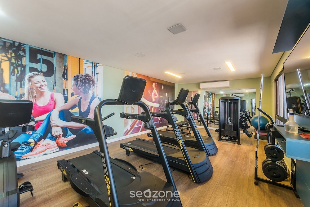 Apts 120 m From Barra Beach With Pool and gym in the Building - Esbs