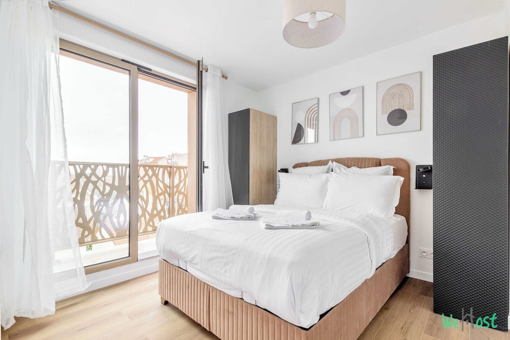 Pleasant Apt With Balcony-6p-close to Disney/paris