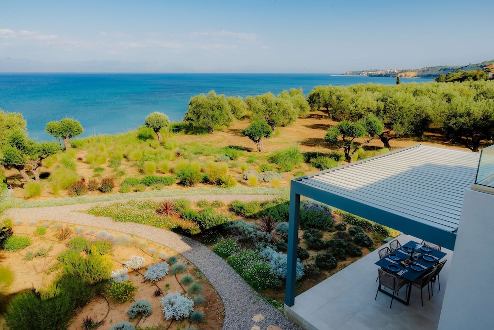 Oceanfront Villa Elaia Private Pool Panoramic Views