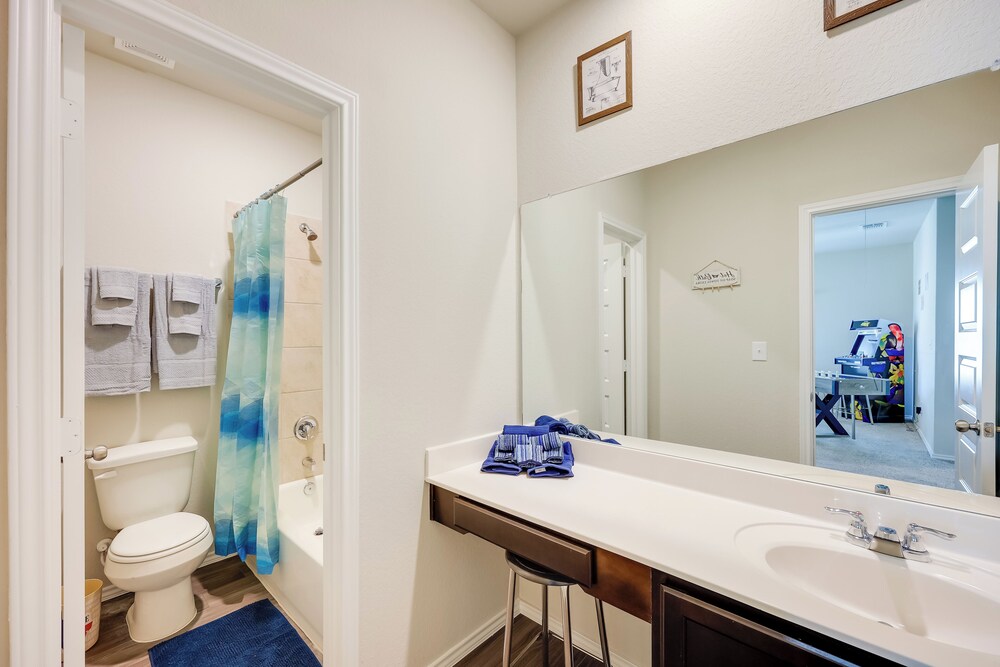 Hot Tub & Pool Haven w/ Game Loft: 6 Mi to Afb!