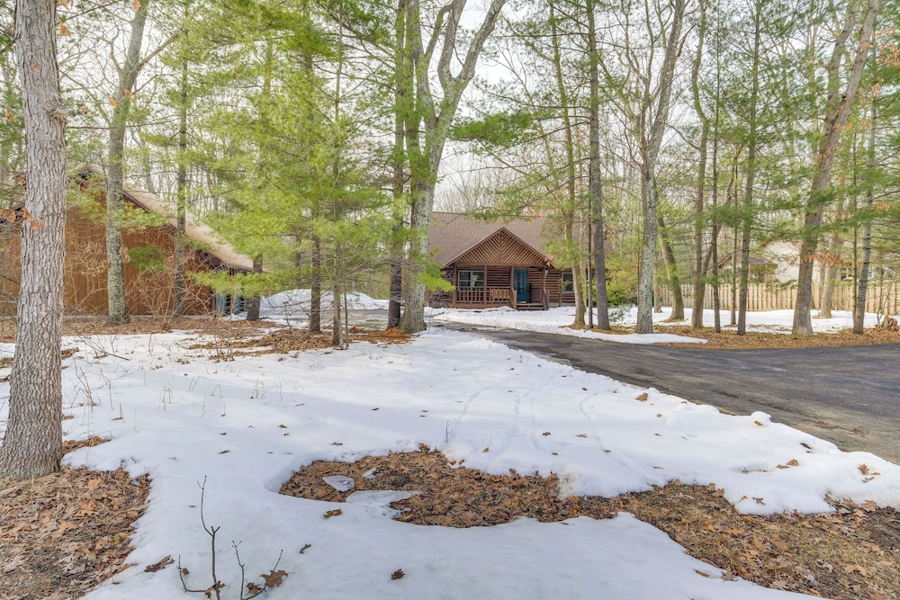 Interlochen Cabin w/ Fireplace - Near State Park! view 4