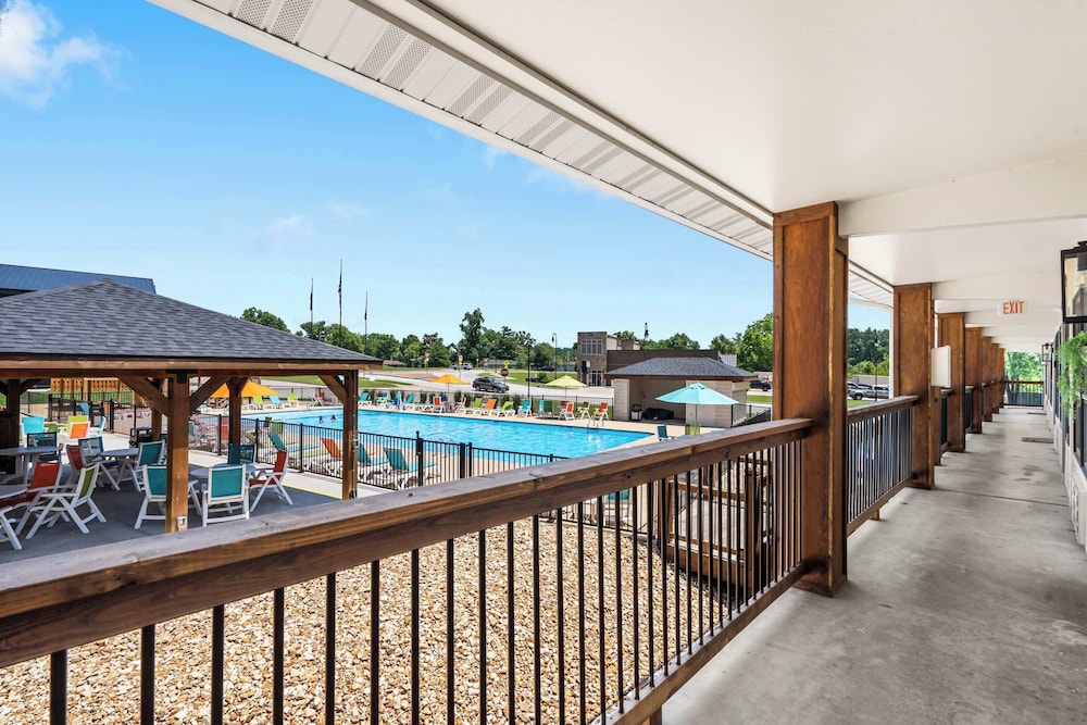 Poolside Near the Landing For 2
