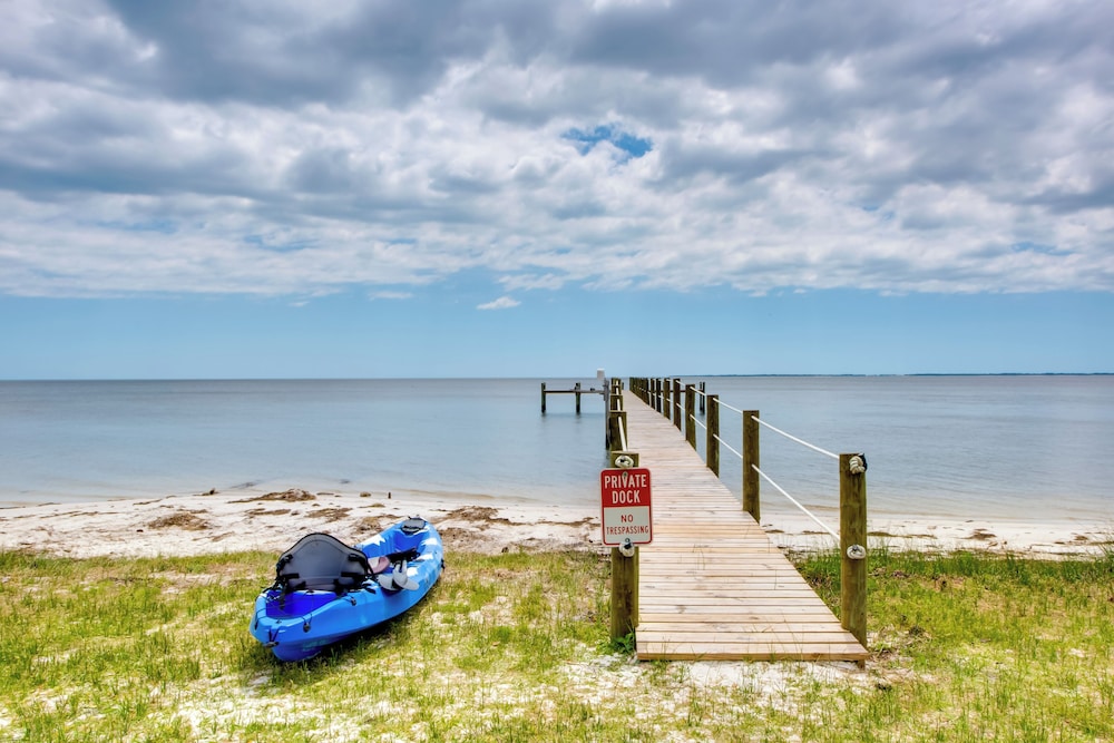Beachfront Retreat w/ Dock in Lanark Village!
