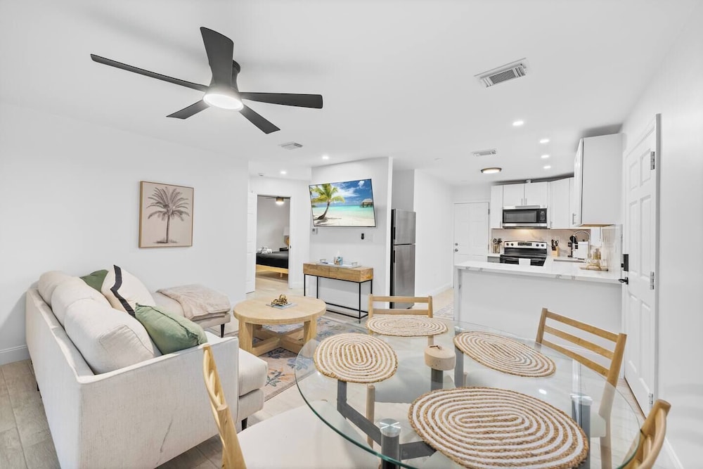 Waterfront Duplex Tropical Oasis