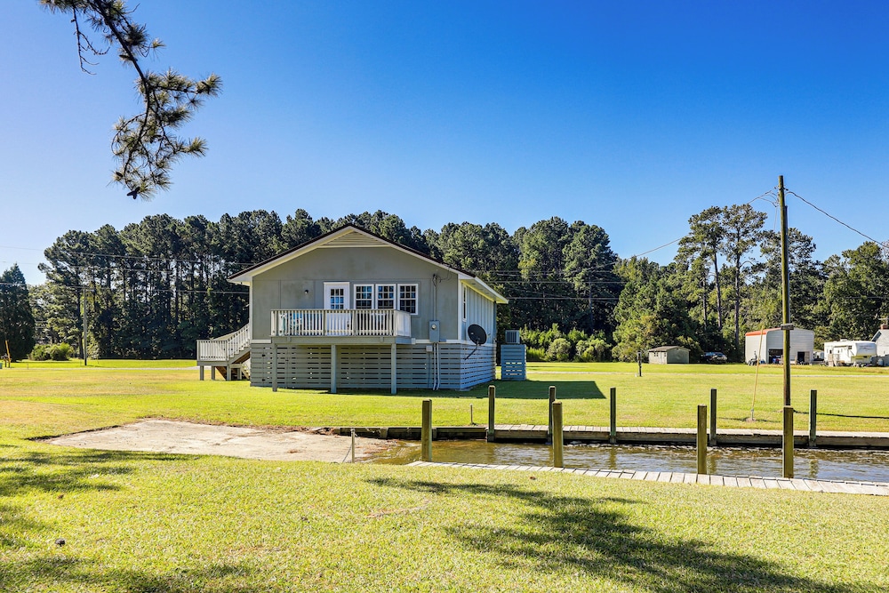 Private Boat Launch! Pamlico River Hideaway