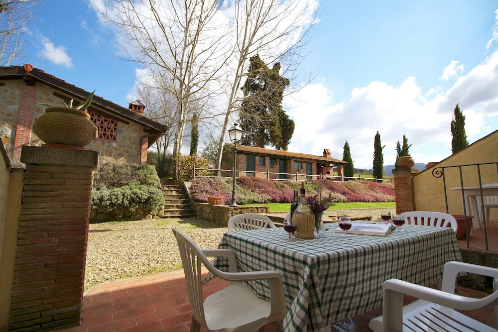 Farmhouse in Poppi With Pool & Gardens