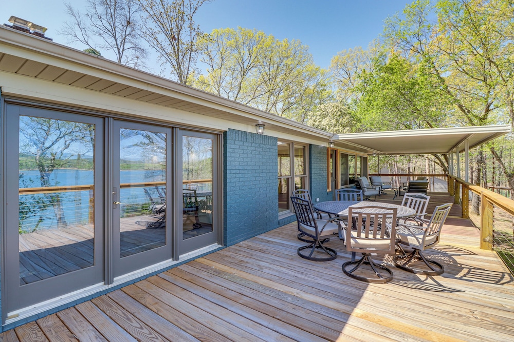 Tranquil Lakefront Greers Ferry Escape w/ Fire Pit view 4